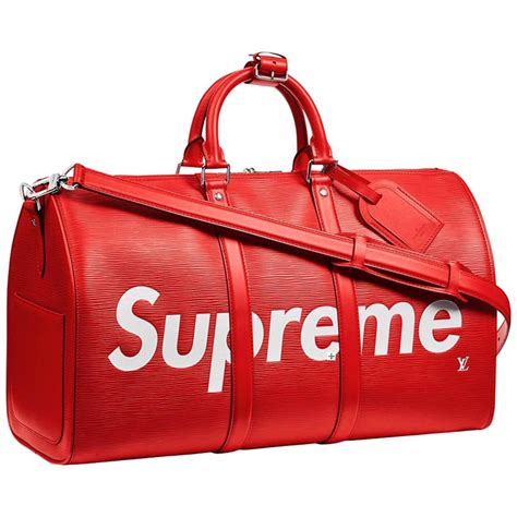 lv supreme red bag price|louis vuitton supreme red.